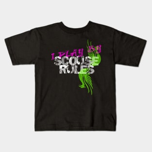 I Play By Scouse Rules Kids T-Shirt